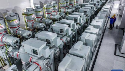 浙江舟山：跨海联网输变电工程投运