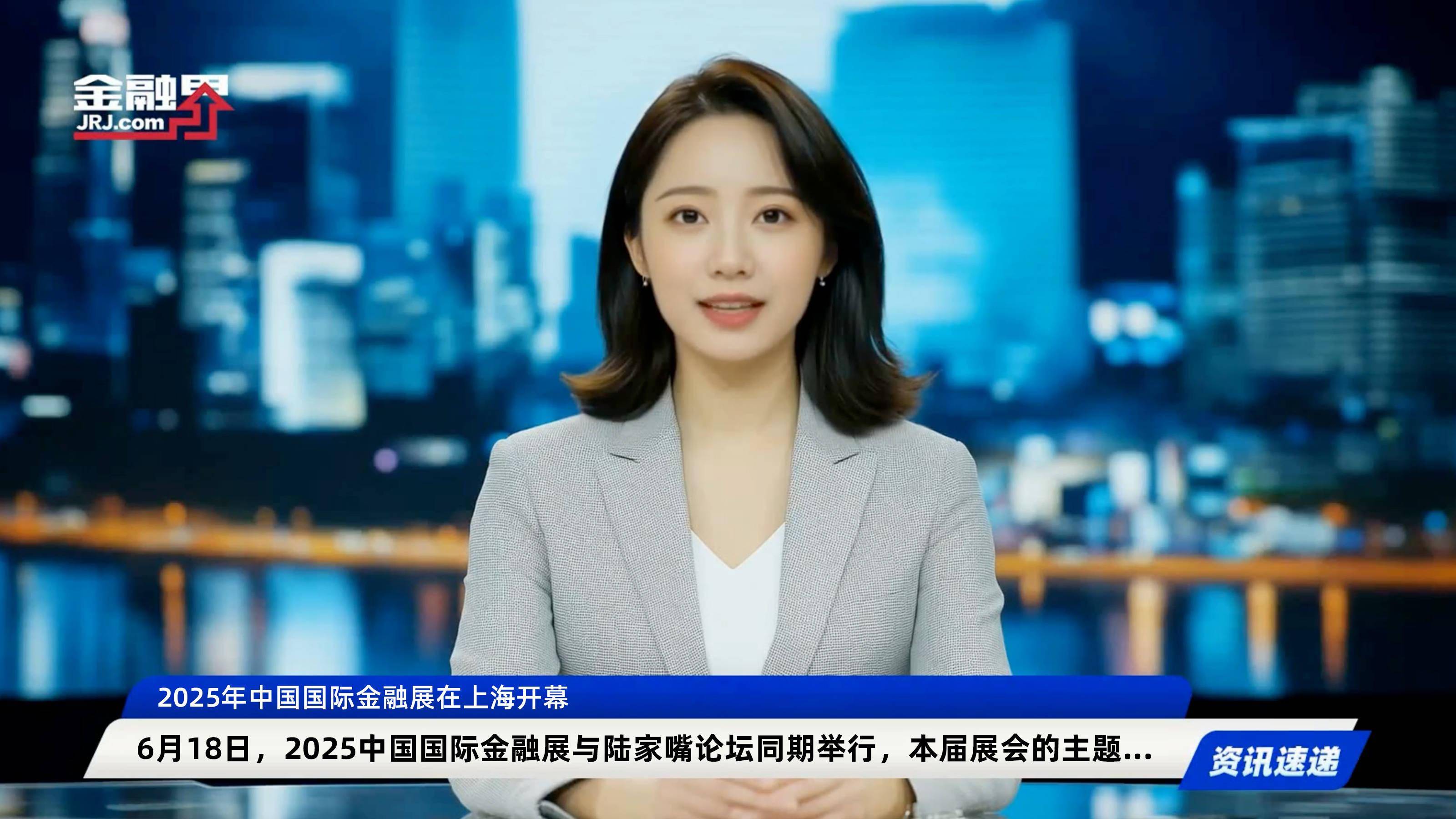 金融界数智人技术亮相2025中国国际金融展