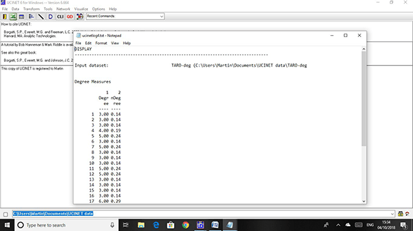 UCINET —社会网络分析软件